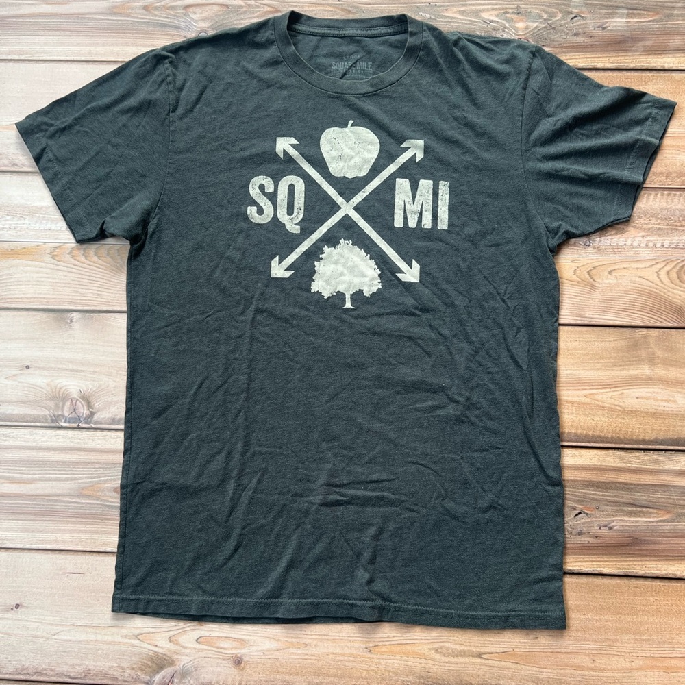 Square Mile Gray T-Shirt